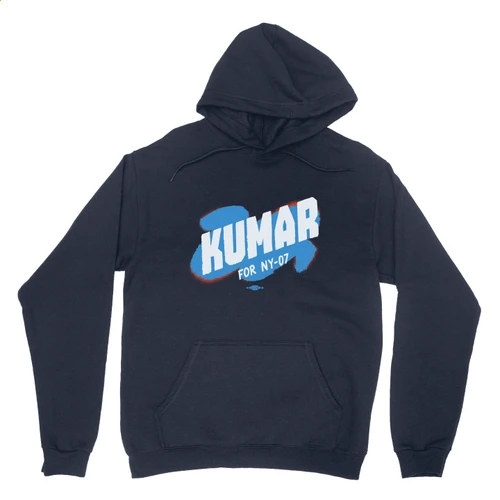 Kumar For NY-07 (Navy Pullover Hoodie)