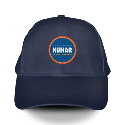 Vichal Kumar For Congress (Navy Baseball Cap)