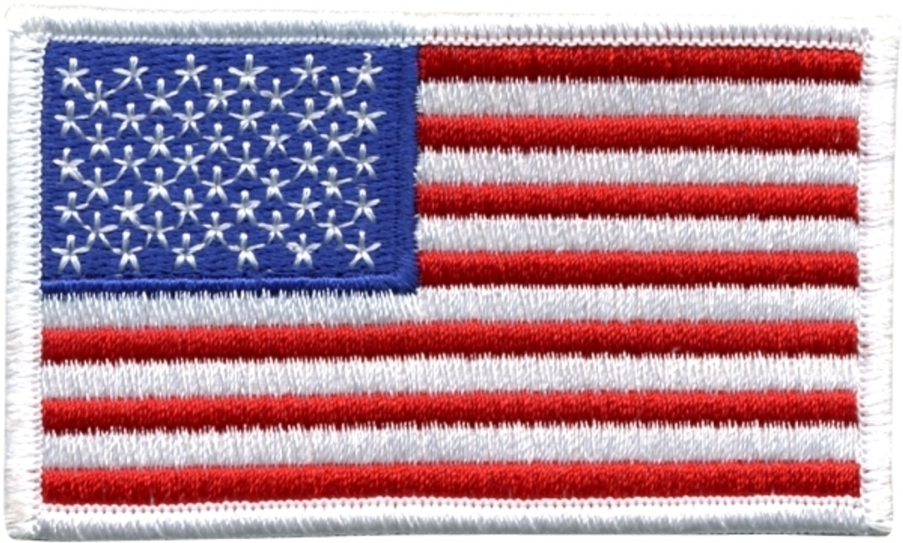 USA Flag Patch Embroidered American Flag, Patch Patch Hook and