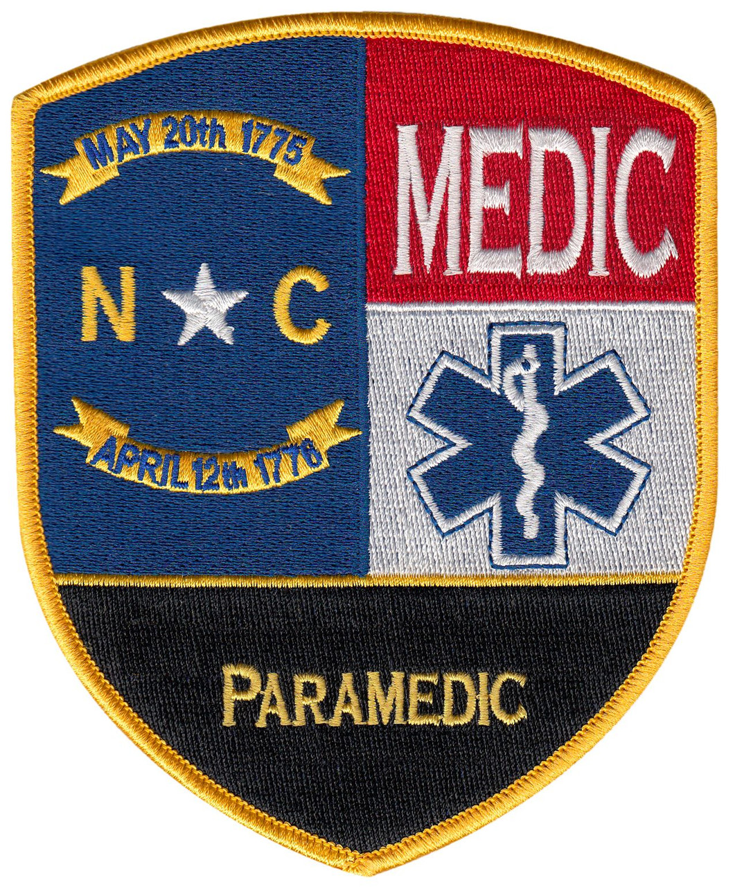 AR Arkansas State Emergency Medical Technician Shoulder Patch