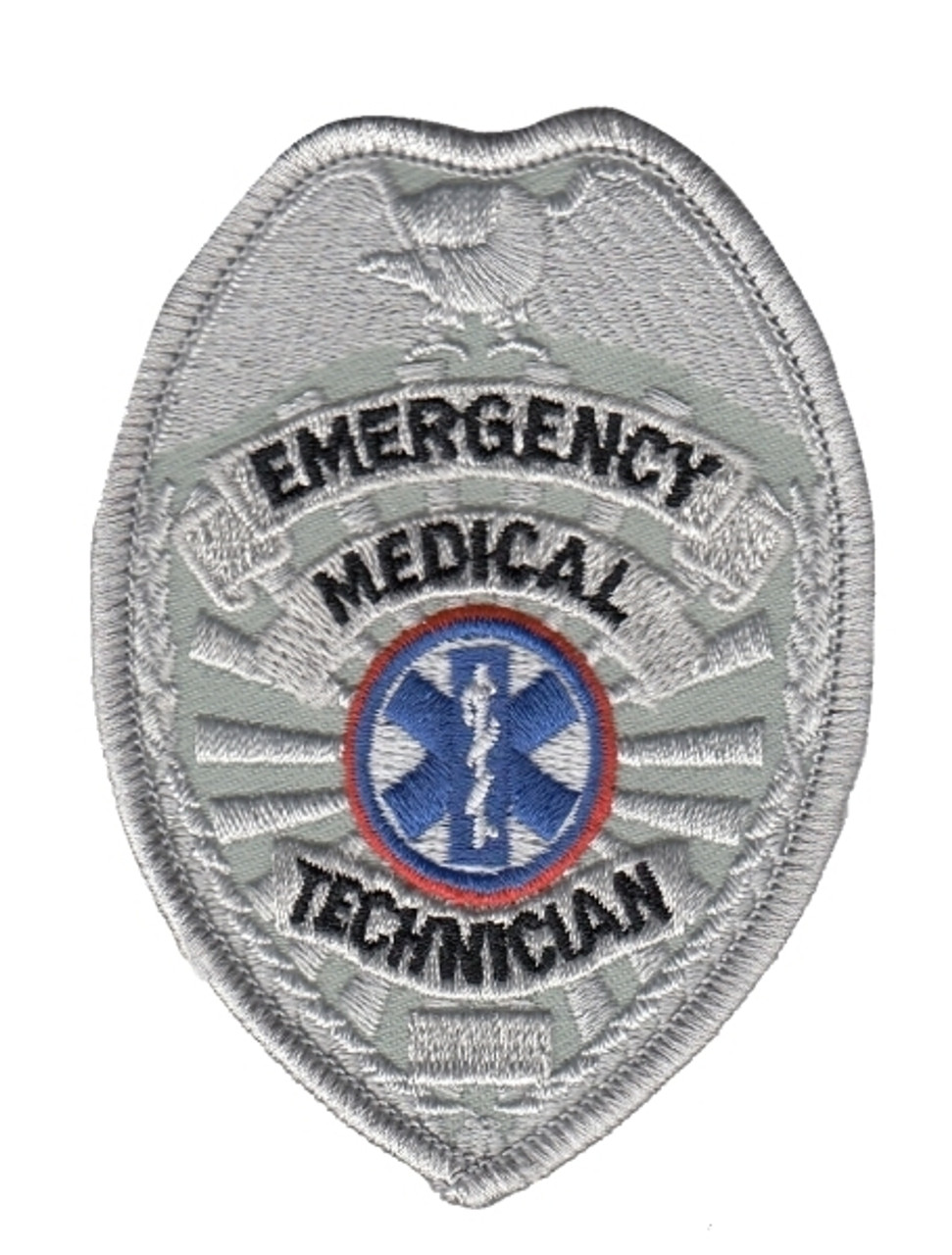 COMM OF MASS EMT Shoulder Patch, 3-3/4x5 - Emblem Enterprises