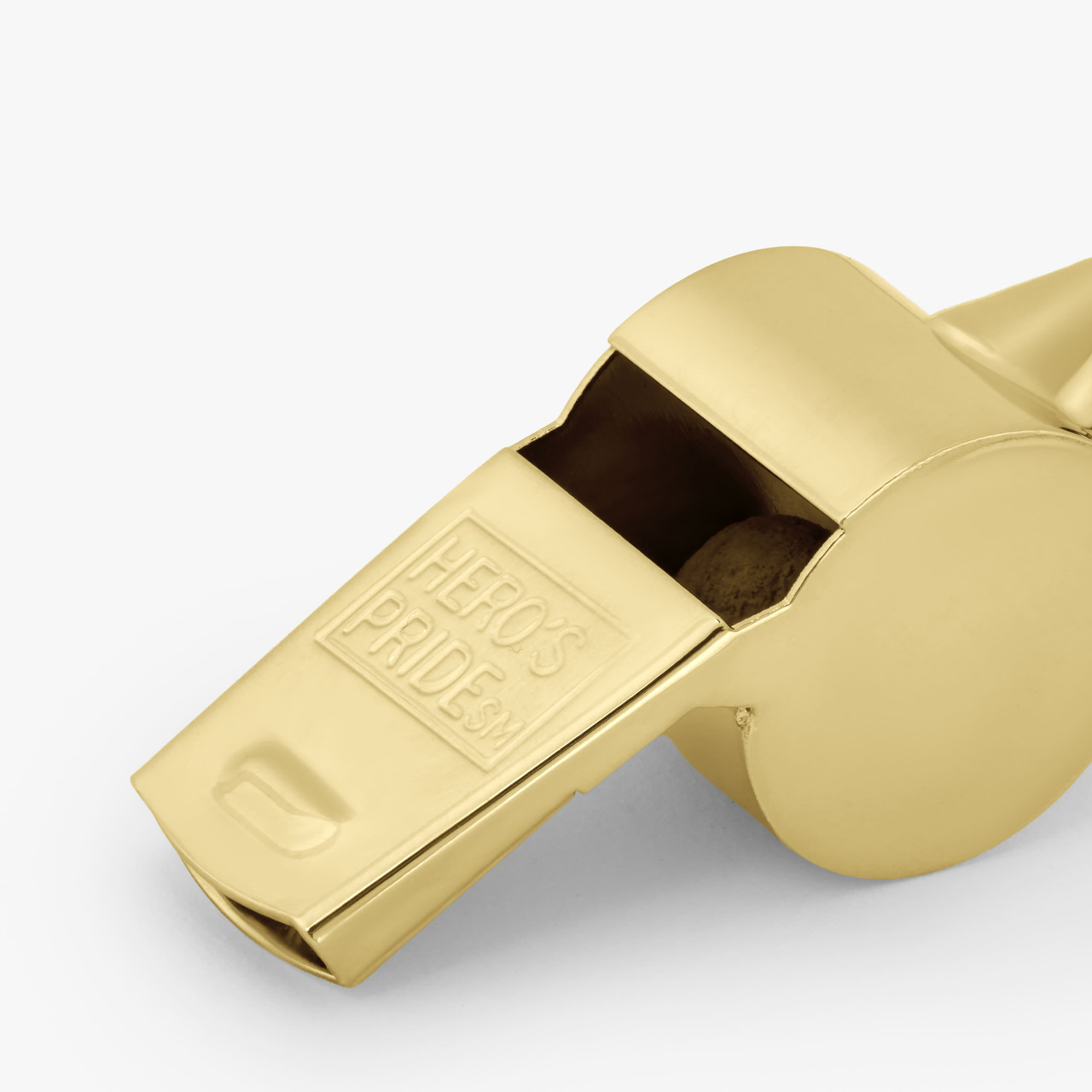 Standard Issue Whistle: Durable and Distinctive in Gold or Nickel