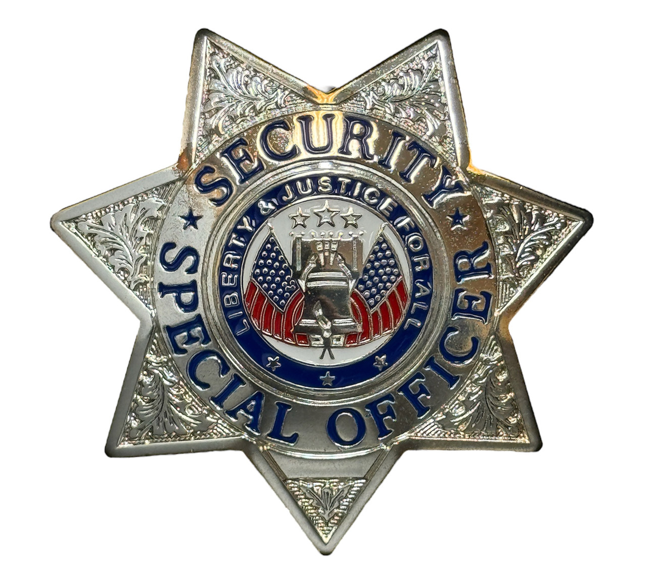 SECURITY SPECIAL OFFICER Lightweight Badge, Pin & Safety Catch