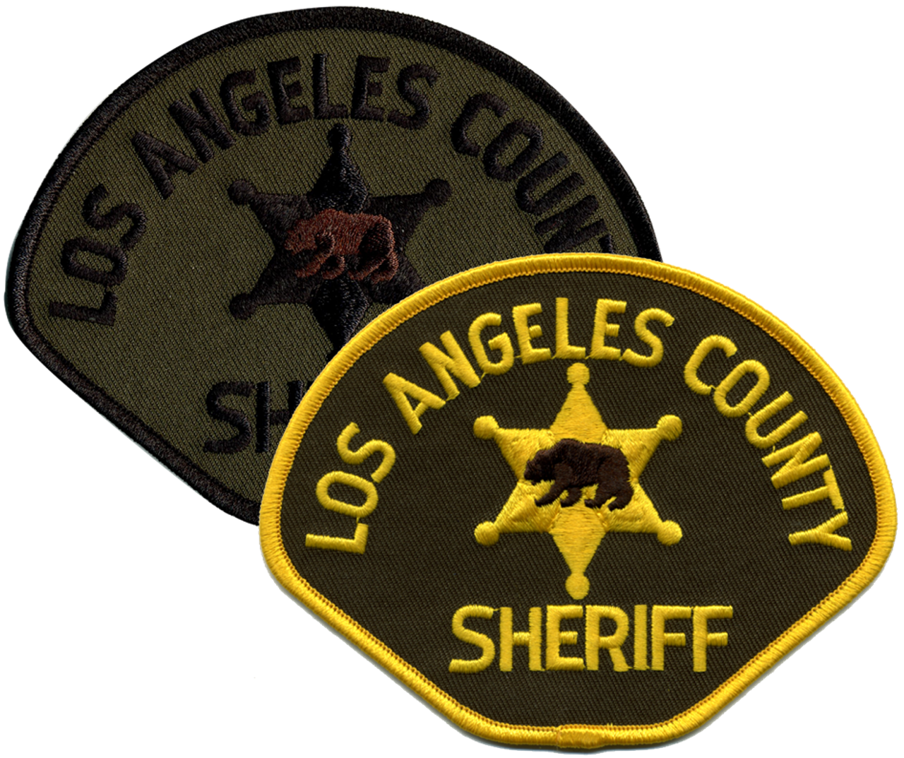 LOS ANGELES POLICE DEPARTMENT SHOULDER PATCH: Tactical Subdued
