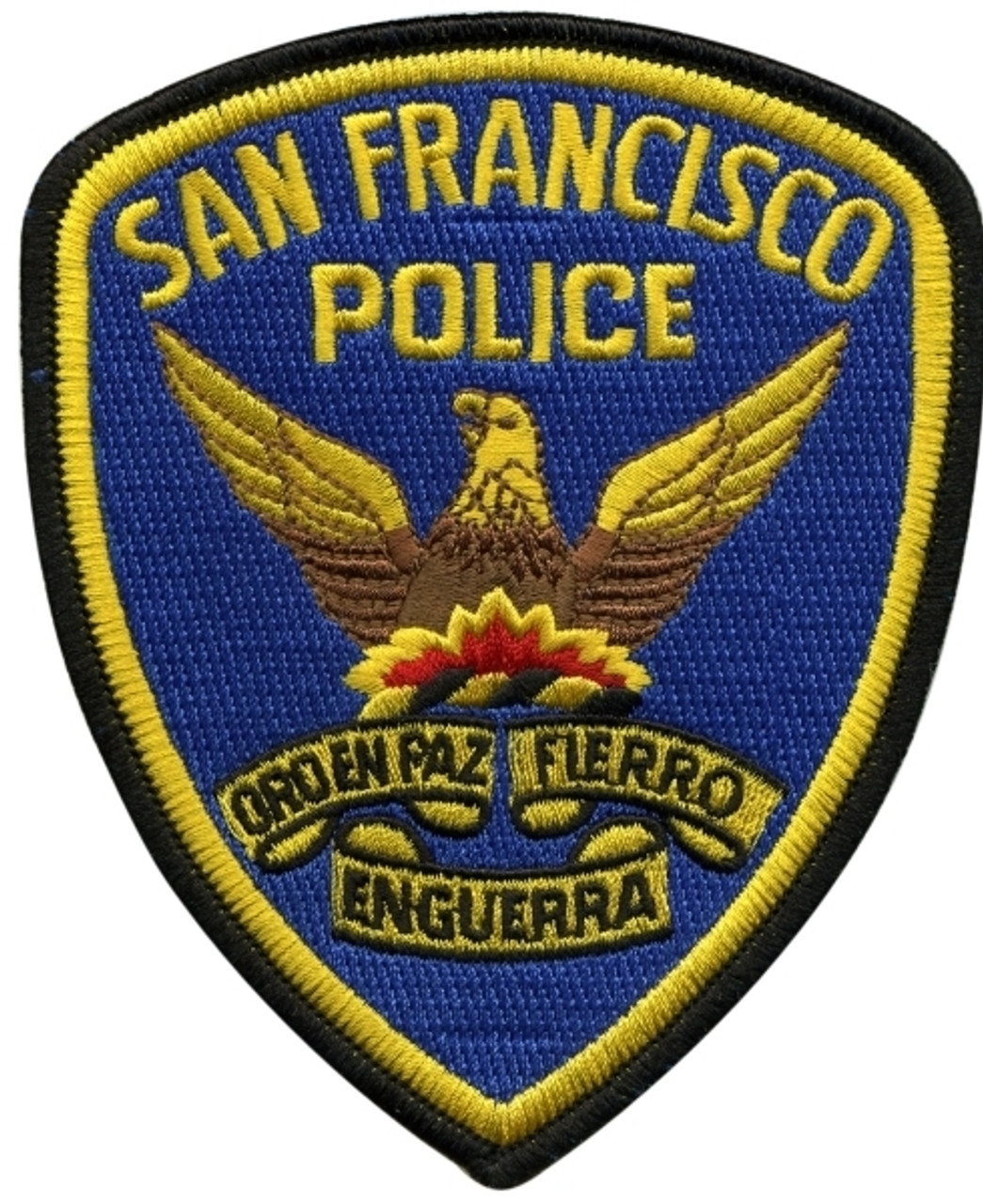 SAN FRANCISCO POLICE SECURITY PATCH