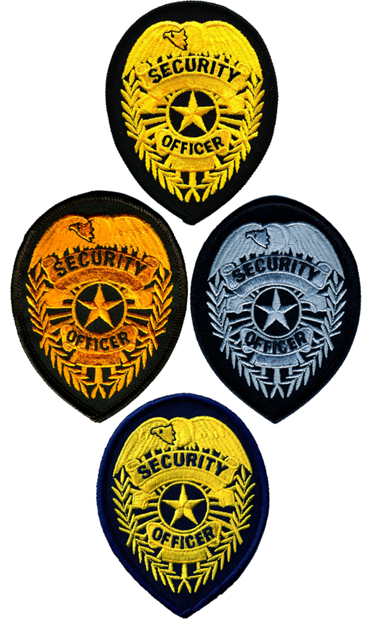 Security Officer Uniform Patches - PatchSuperstore