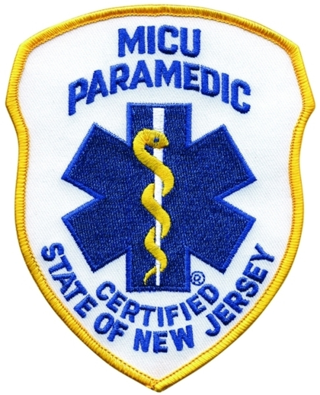 New Jersey EMT Patch Grey