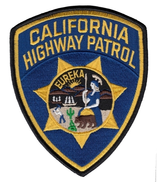 CALIFORNIA HIGHWAY PATROL Patch, 4x5