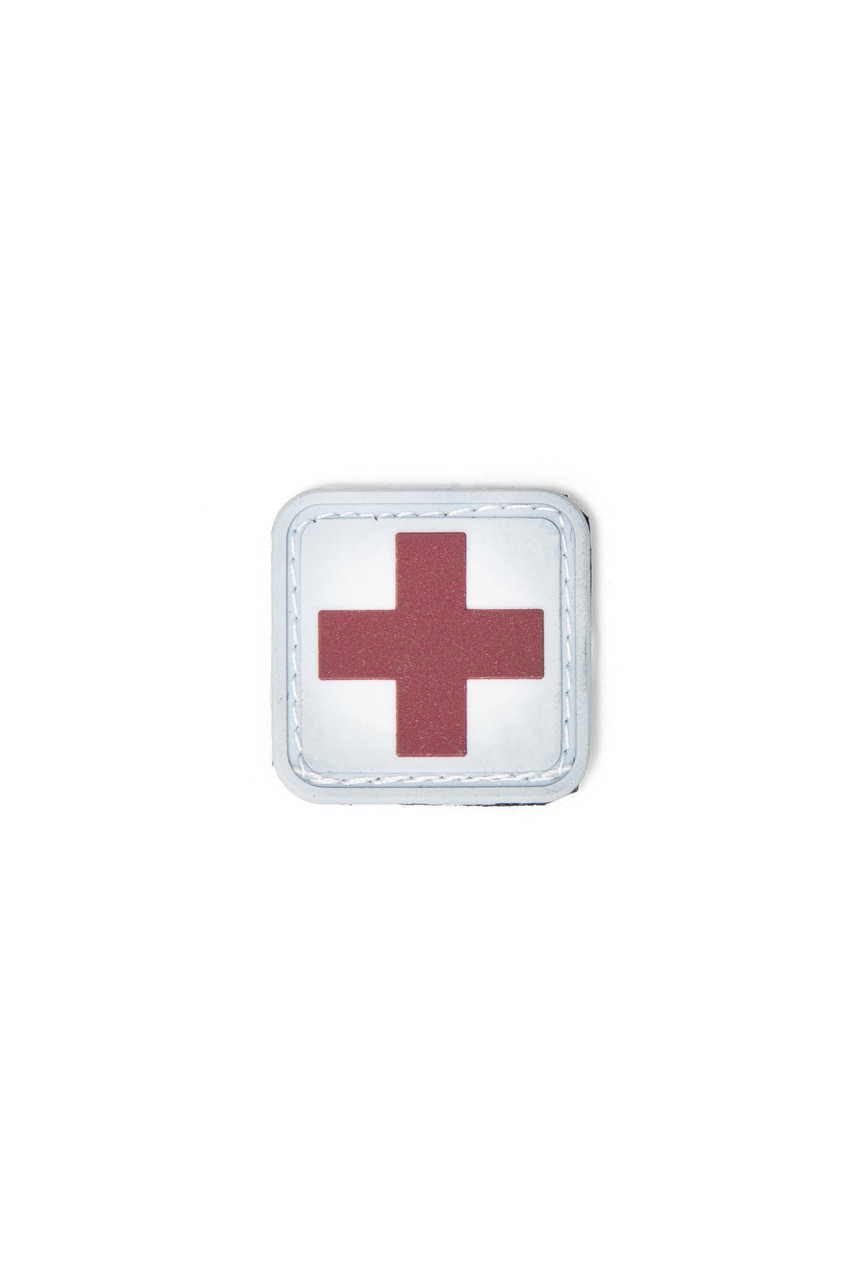 Medical MEDIC patch - round with a red cross patch/Badge Embroidered