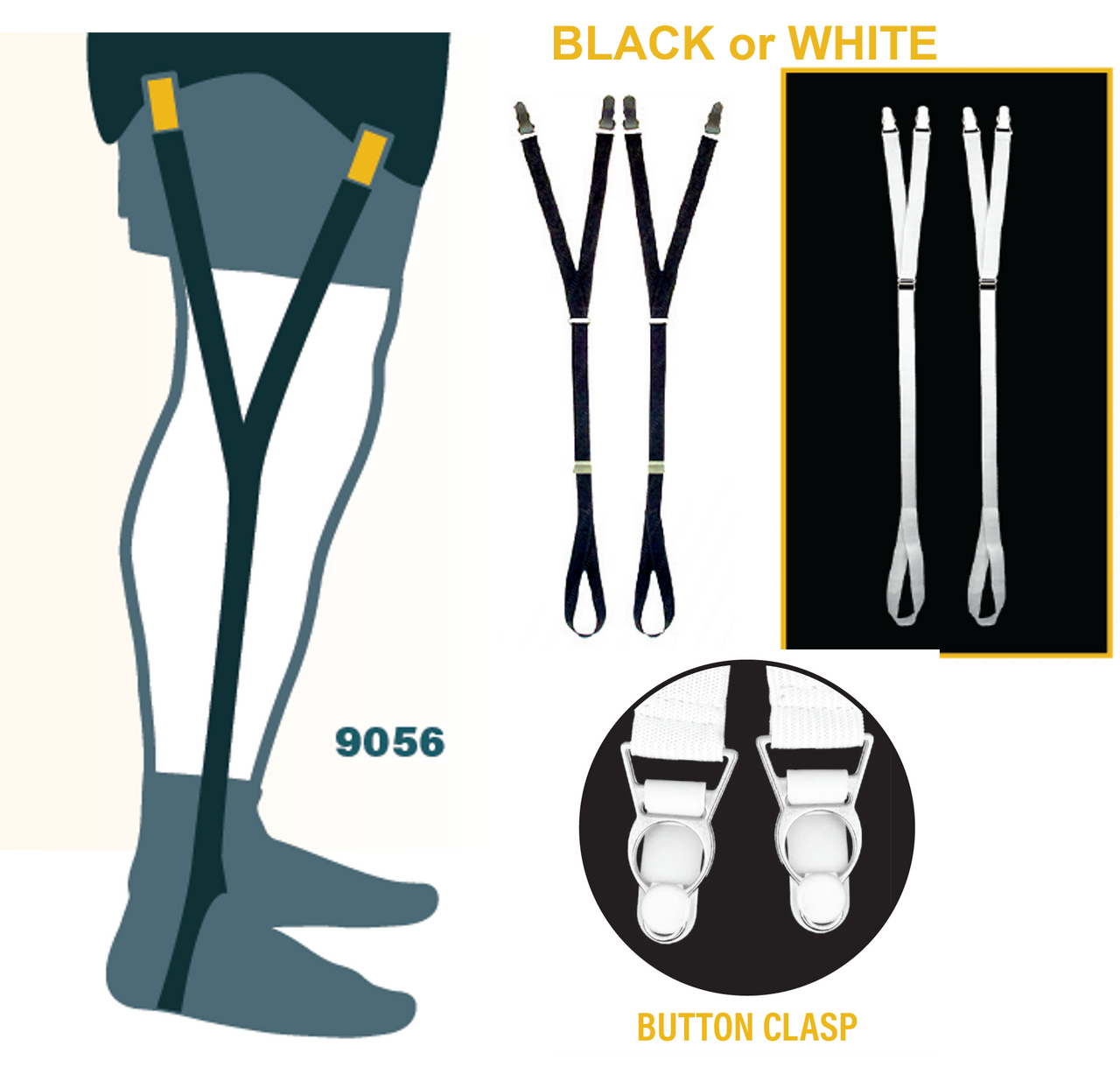 dress shirt leg straps vibebli 2 in 1 Shirt Stays for Men