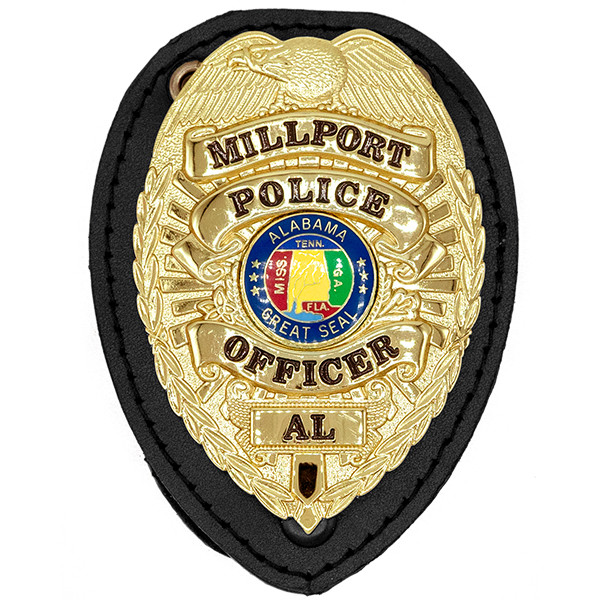 Universal Teardrop Badge Holder 3x4