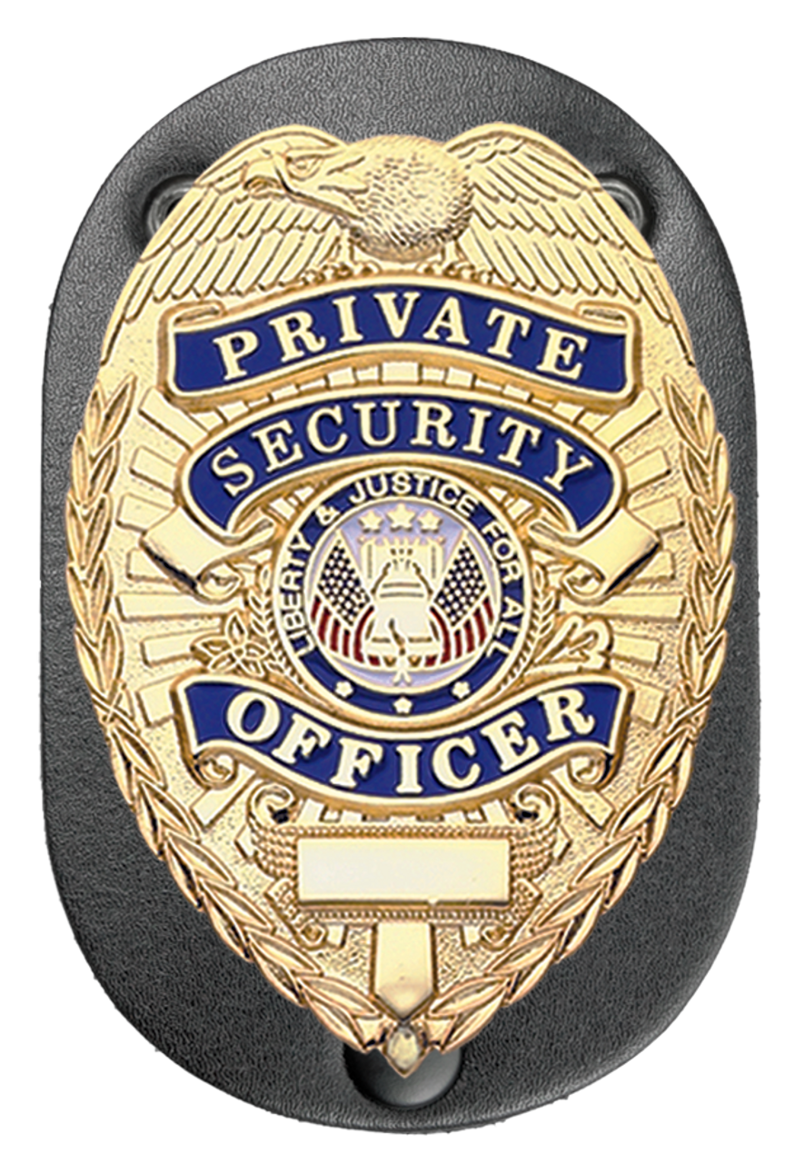 Hero's Pride Private Security Officer Oval Badge