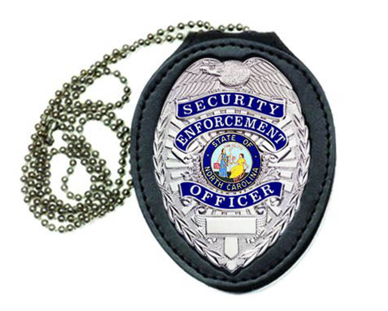 Custom Perfect Fit Cut Police Officer Badge Belt Holder & Neck