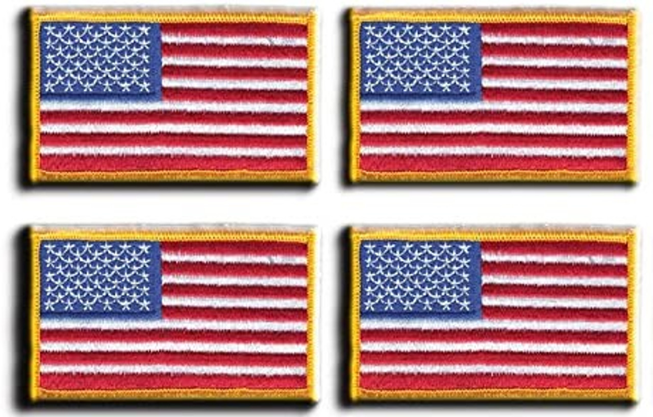 US Flag Patch-Right Shoulder Sew-On