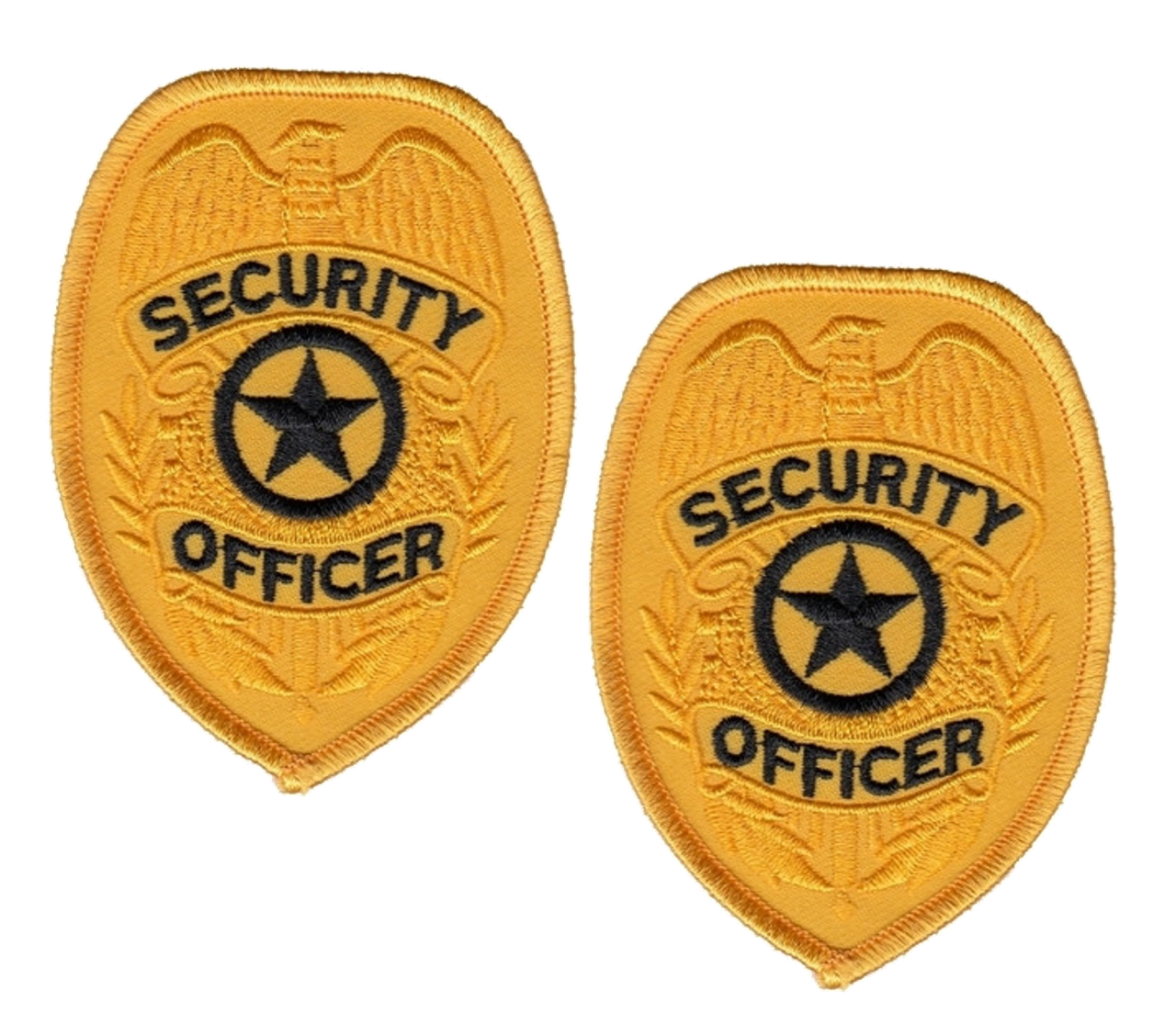 Hero's Pride Private Security Officer Badge, Enameled & Plated, 5PC Pin  Catch Design, Standard Issue Badge Size