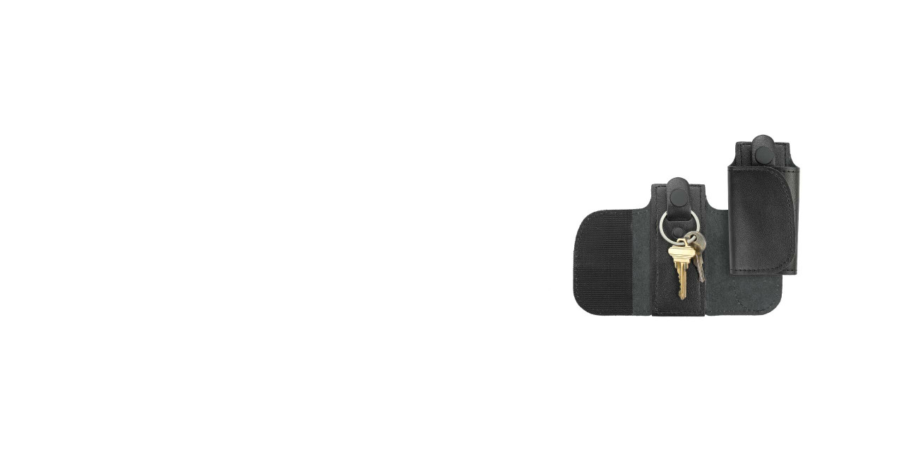 Dutch Tactical Gear Key Ring Holder w Metal Hook Black 1B19k03-002 -  NLTactical