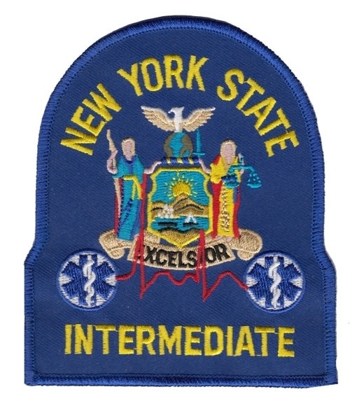 New York EMT Intermediate Shoulder Patch