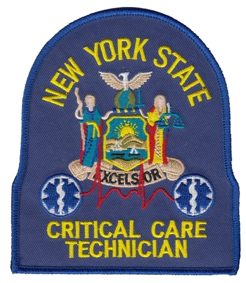 New York State Critical Care CCT EMS Patch