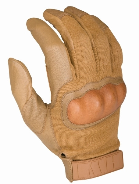 Hard Knuckle Tactical Glove, Coyote Tan