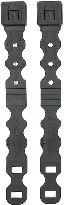 Short (3”) Malice Clips Black (Pack of 2)