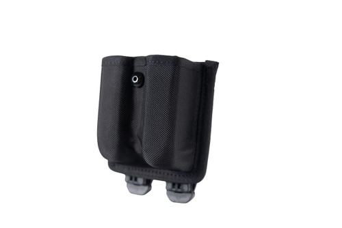Ballistic TAC Open Double Magazine Case, Bullets-Out (Fits 2-1/4" Belt and MOLLE)