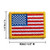 usa flag mini iron on sizes