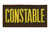 CONSTABLE Chest Patch, Medium Gold/Brown, 4x2"