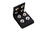 Ballistic Extra Wide Belt Keepers 2", Fits: 2.5"W Duty Belt, Black, Black Snaps