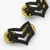 SGT Chevron, 2 Posts & Clutch Backs, Pairs, Mini-3/4" Wide