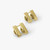 Captain, Smooth, 2 Posts & Clutch Backs, Pairs, Mini-3/4" High