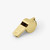 Standard Issue Whistle: Durable and Distinctive in Gold or Nickel Finish