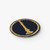 LT, 1 Bugle, Embroidered Collar InsigniaMet., 1" Circle