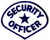 SECURITY OFFICER Shoulder Patch, 4-3/4x3-3/4"