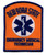 New York State EMT Shoulder Patch, 3-1/8x4 (orange)