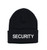 SECURITY Watch Cap, White/Black, One Size Fits All