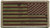 U.S. Flag Patch, Reverse, Hook, Desert/OCP,3-1/4x1-13/16"