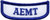 GA AEMT Rocker Patch, 7/8x2-11/16"