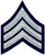 SGT Chevrons, White/Midnight, 3" Wide, Pairs