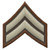 CPL Chevrons, Beige/Brown, 3" Wide, Pairs