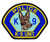 POLICE K-9 UNIT Shoulder Patch, 4-1/2x3-1/2"