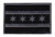 Chicago Flag Patches w/ Iron-On back 3-1/2x2-1/4”  in Full Color and Black – 2 Pack