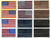 America Flag Patches w/ Iron-On Backing 3-1/4x1-13/16” – 12 Pack
