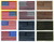 America Flag Patches w/ Hook Backing 3-1/4x1-13/16” – 12 Pack