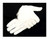 Parade Gloves, Nylon Stretch with Raised Pointing, Slip-On - Medium Size