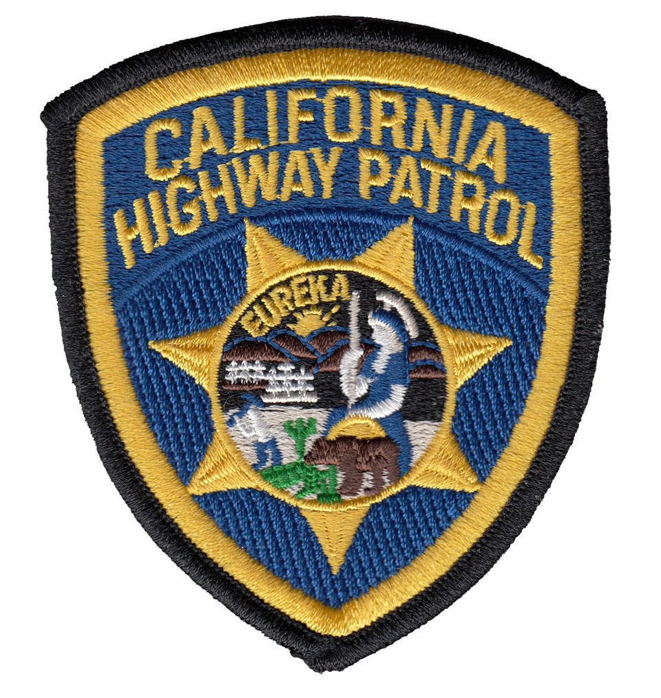 CALIFORNIA HIGHWAY PATROL Patch, 4x5" Hero's Pride