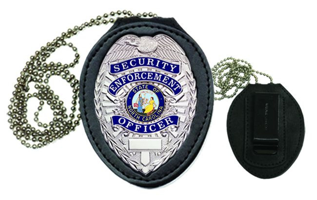 Deluxe Recessed Cutout Teardrop Badge Holder (9150T) Hero's Pride