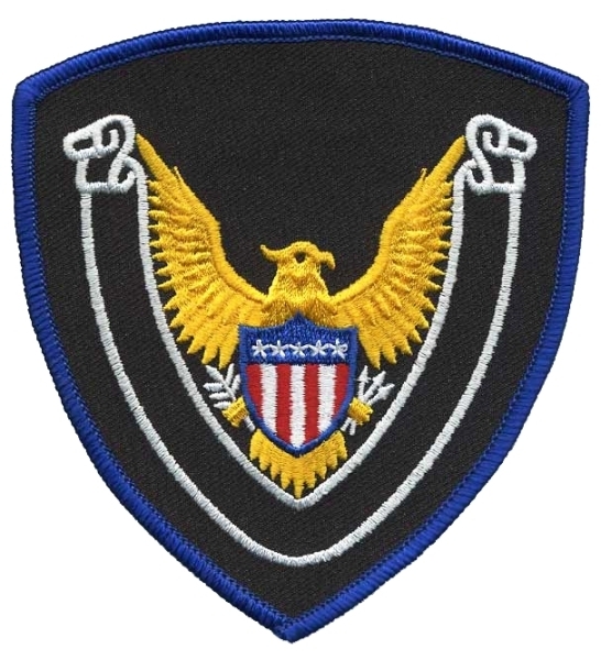 Eagle & Scroll, Blank, Twill 4x4-3/8&#34;-HP