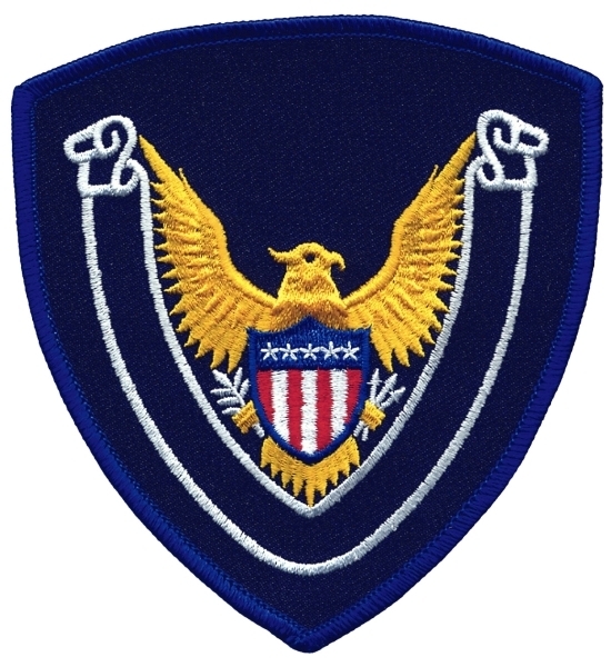 Eagle & Scroll, Blank, Twill 4x4-3/8&#34;-HP