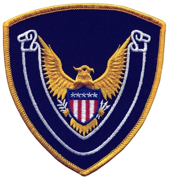 Eagle & Scroll, Blank, Twill 4x4-3/8&#34;-HP