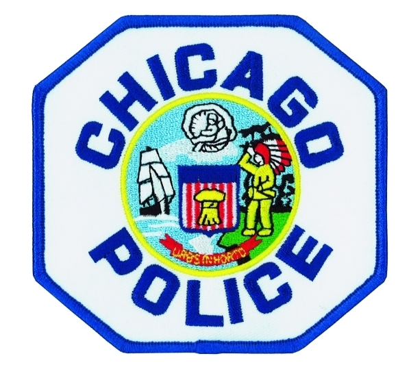 CHICAGO POLICE Shoulder Patch, 4-1/4x4"-Hero‘s Pride